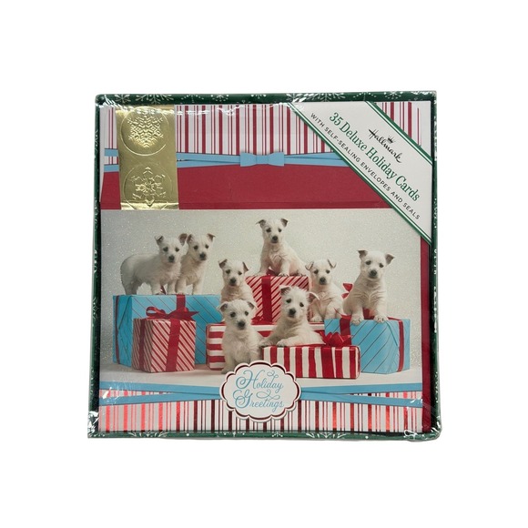 Hallmark Other - Hallmark 35 Deluxe Holiday Greeting Cards Boxed Set New Sealed
